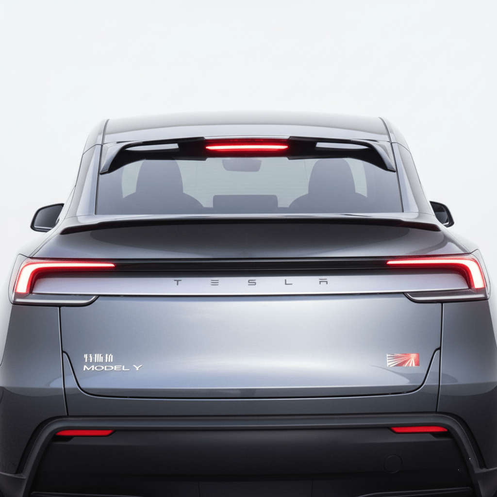 ABS Rear Roof Spoiler for Tesla Model Y Juniper 2025+
