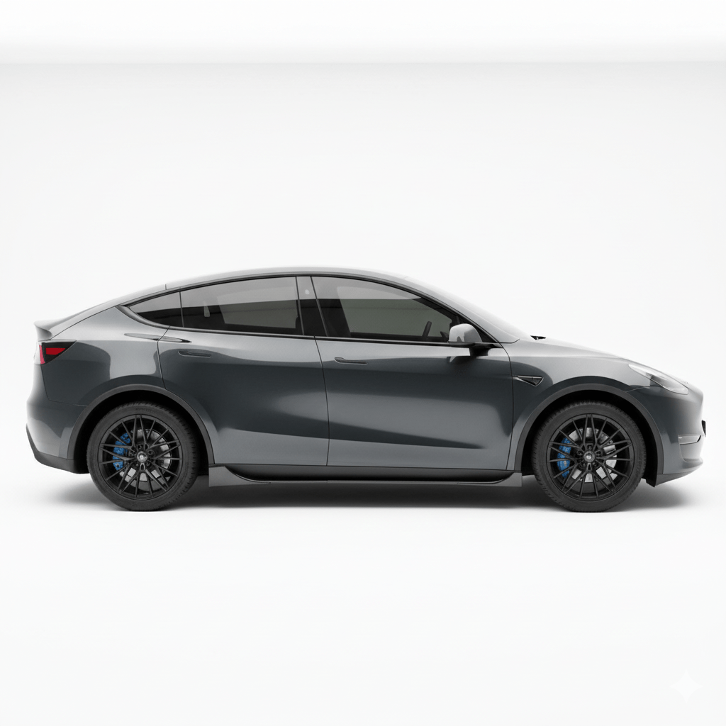 ABS Side Skirts Split Design for Tesla Model Y Juniper