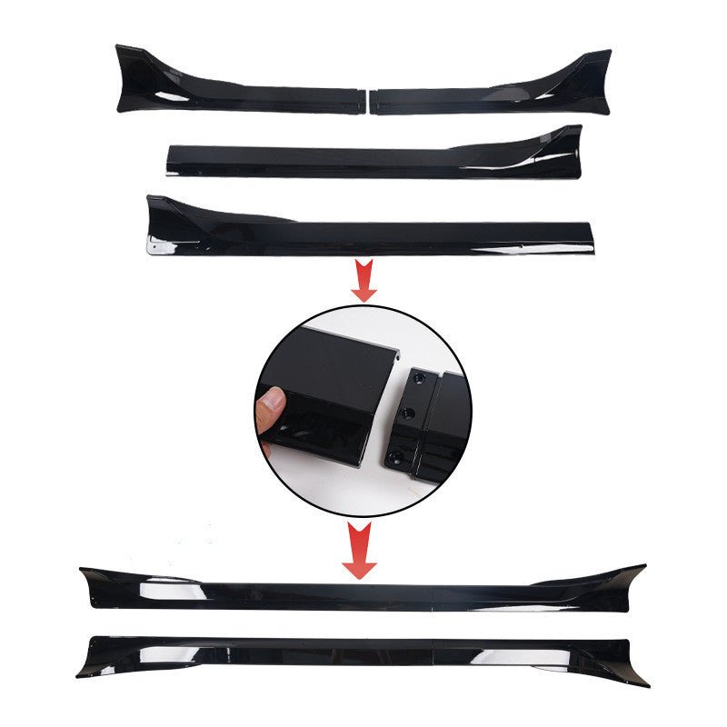 ABS Side Skirts Split Design for Tesla Model Y Juniper