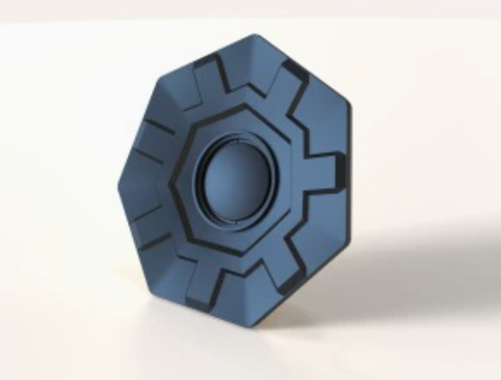 Center Hub Caps for 20" Cyber Wheels for Tesla Cybertruck (4pcs)