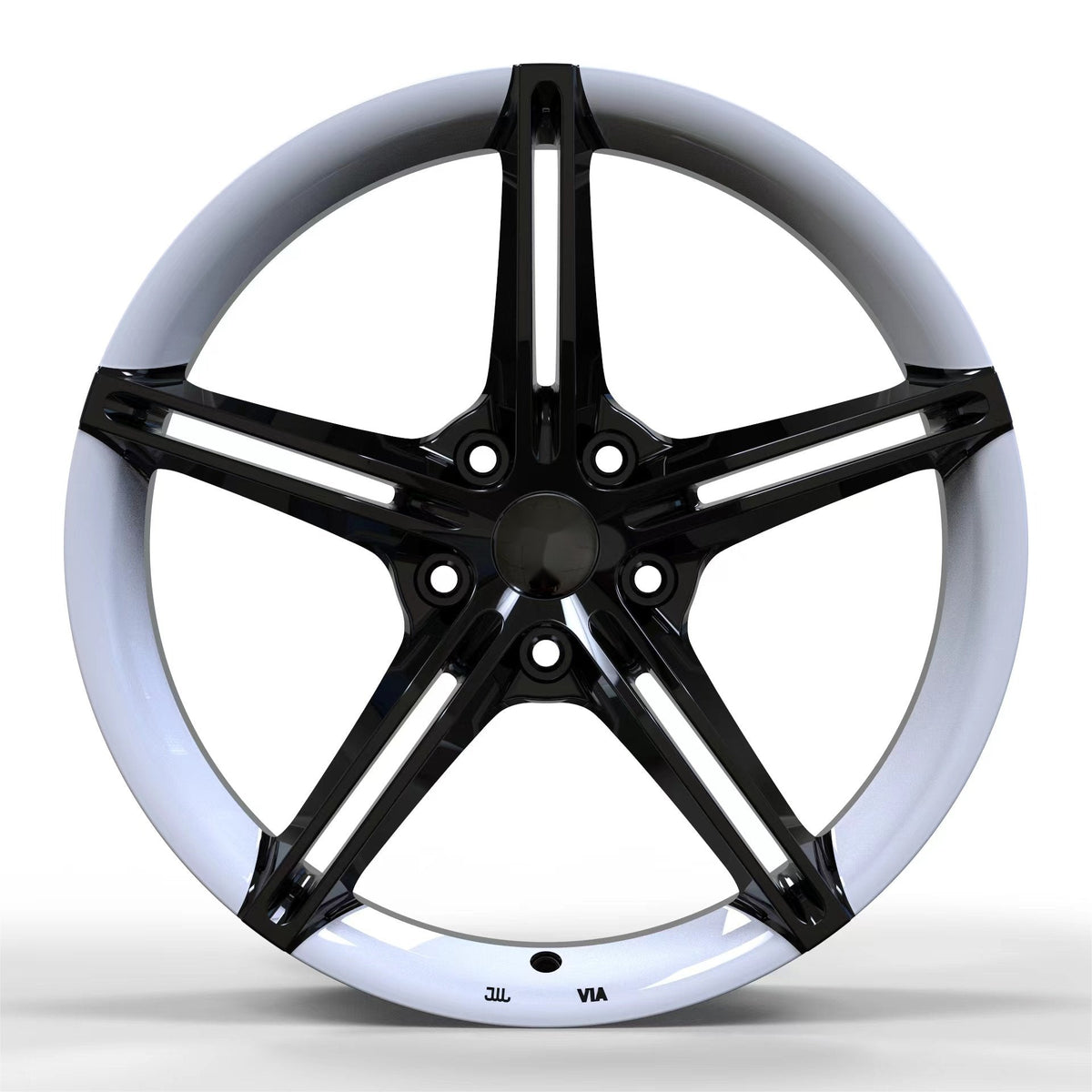 Dual-Patch Color Wheels for Tesla (Custom Colors Available)