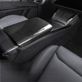 Armrest Box Dry Carbon Fiber Overlay for Tesla Model S/X 2021+