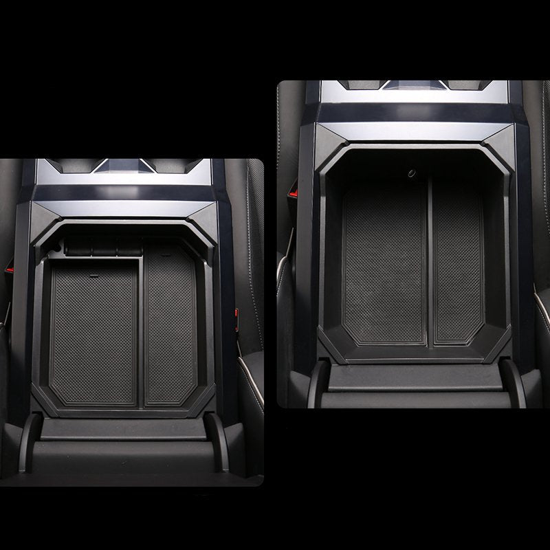 Armrest Storage Box Double Layer for Tesla Cybertruck