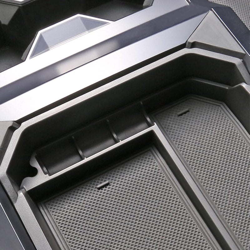 Armrest Storage Box Double Layer for Tesla Cybertruck
