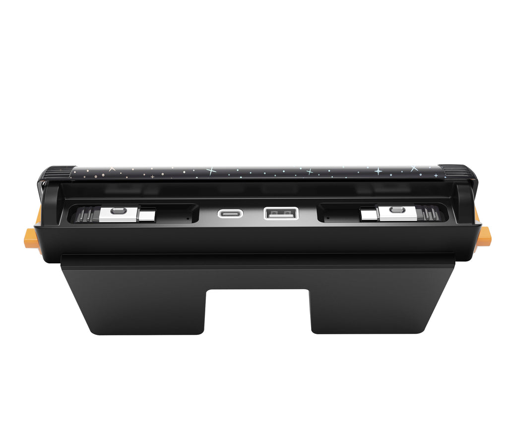 Starlight Retractable Charging Hub with Sliding Console Cover for Tesla Model 3 2023.11+ / Y 2025.03+