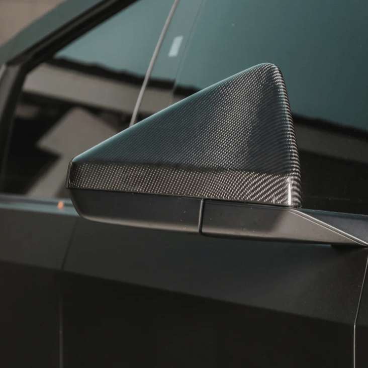 Carbon Fiber Rearview Mirror Cover for Tesla Cybertruck
