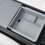 Center Armrest Storage Box Double-Layered for Tesla Model 3 Highland & New Model Y
