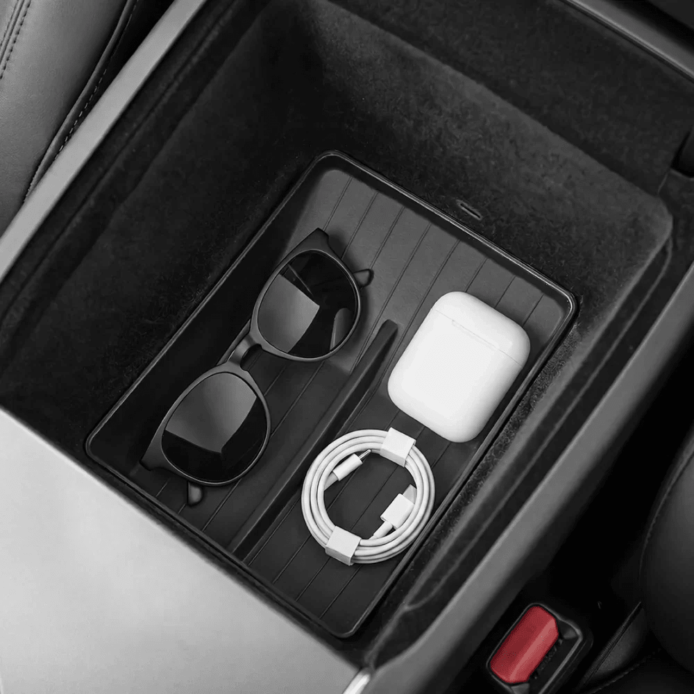 Center Console Armrest Organizer Tray for Model Y Standard 2026+