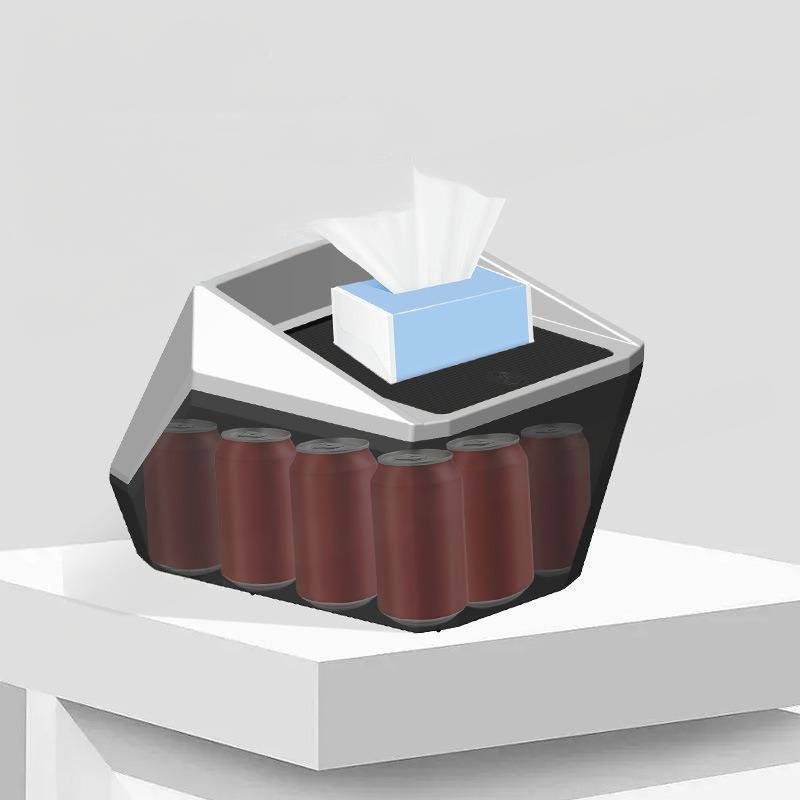 Center Console Trash Can for Tesla Cybertruck