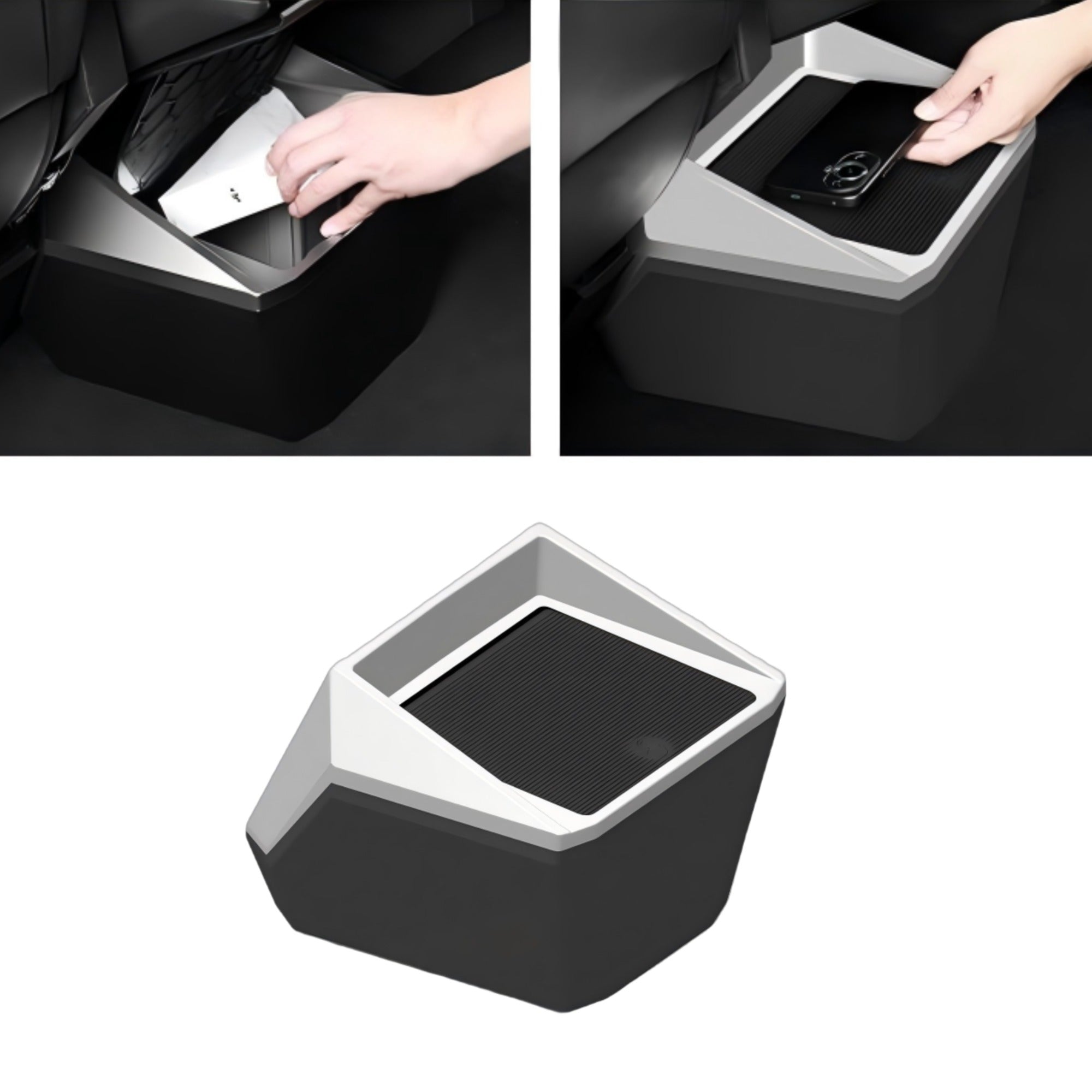 Center Console Trash Can for Tesla Cybertruck