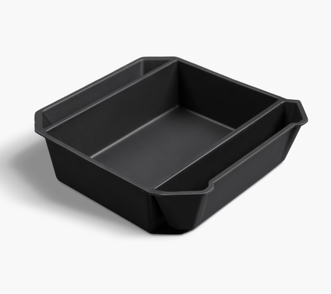 Cybertruck Armrest Organizer with Charging Ports & Storage Dividers