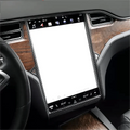 Center Display Frame Dry Carbon Fiber Overlay for Tesla Model S/X 2014-2020