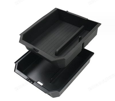 Center Front Storage Box Double-Layered  for Tesla Model 3 Highland & New Model Y