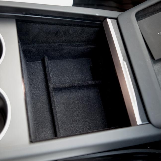 Center Front Storage Box for Tesla New Model Y & Model 3 Highland