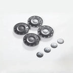 Tesla Model 3 Highland Wheel Center Caps - 18/19 inch ABS Hub Caps - Full Coverage Protection & Easy Snap-On Installation