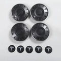 Tesla Model 3 Highland Wheel Center Caps - 18/19 inch ABS Hub Caps - Full Coverage Protection & Easy Snap-On Installation