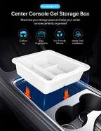 Central Storage Box for Tesla Model 3/Y