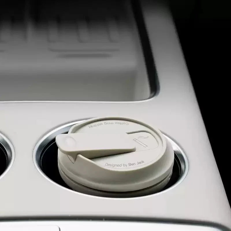 Cup Holder Ashtray with Light for Tesla