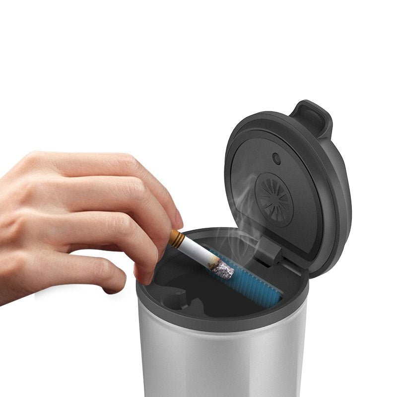 Cup Holder Ashtray with Light for Tesla
