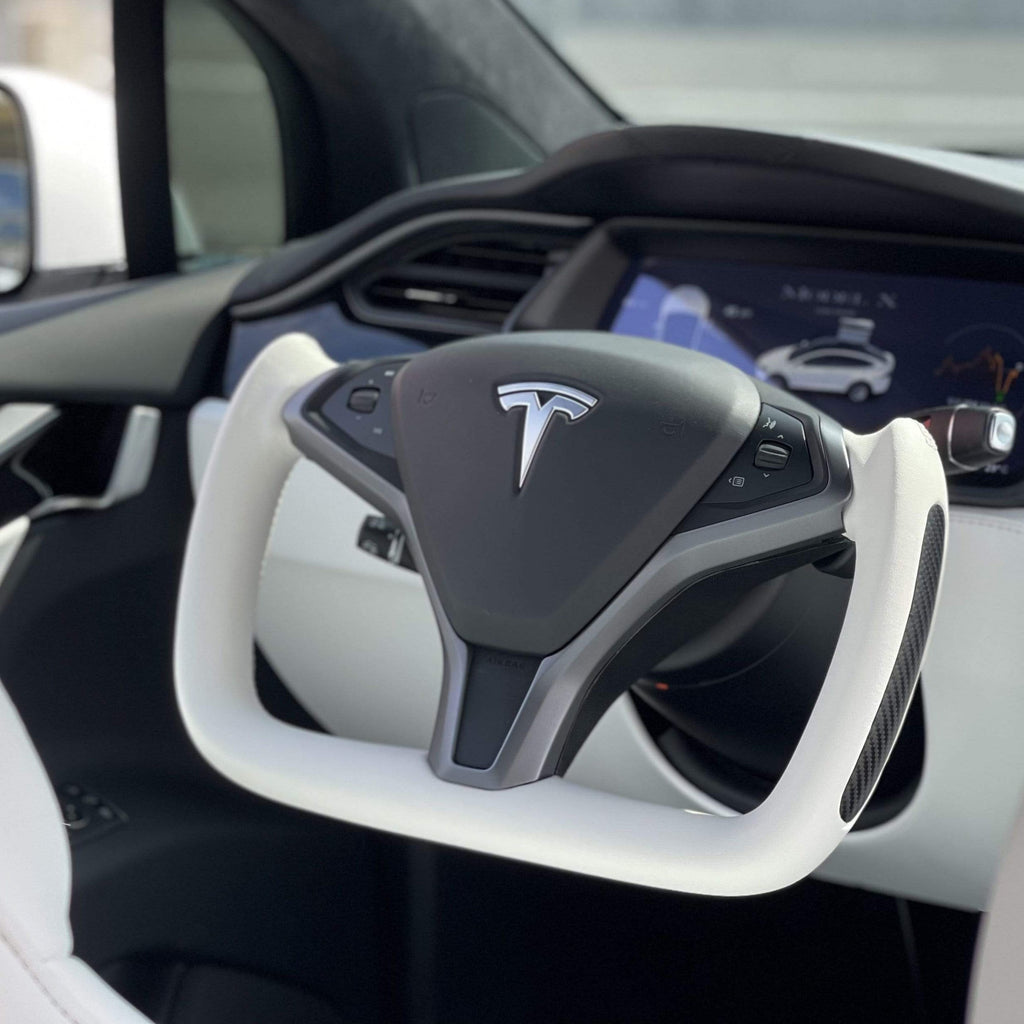 Custom Yoke Steering Wheel Replacement for Tesla Model X / S 2012-2020