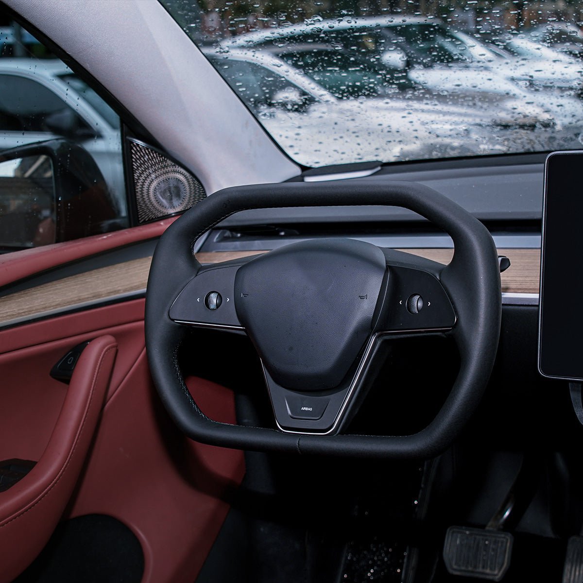 Cyber Steering Wheel for Tesla Model 3 / Y