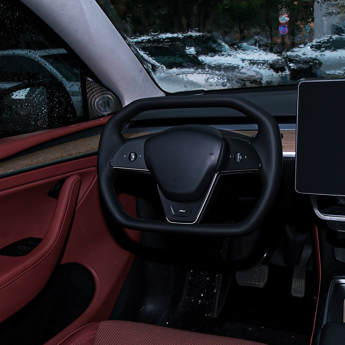 Cyber Steering Wheel for Tesla Model 3 / Y