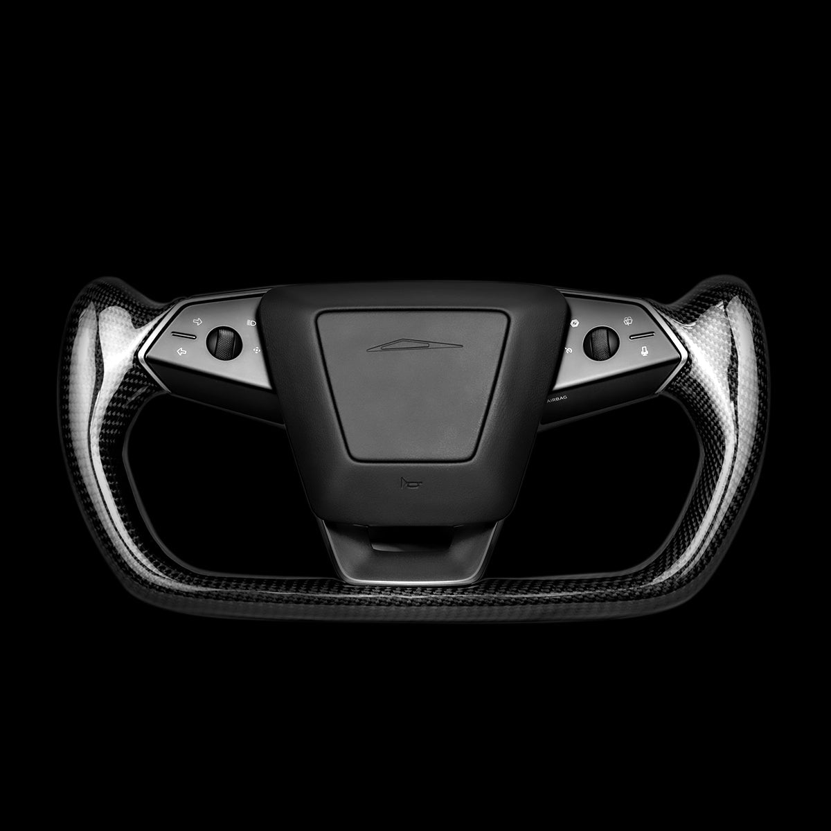 Carbon Fiber Yoke Steering Wheel for Cybertruck