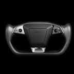 Carbon Fiber Yoke Steering Wheel for Cybertruck