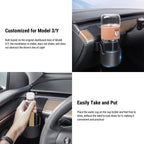 Dashboard Left Cup Holder for Tesla Model 3/Y
