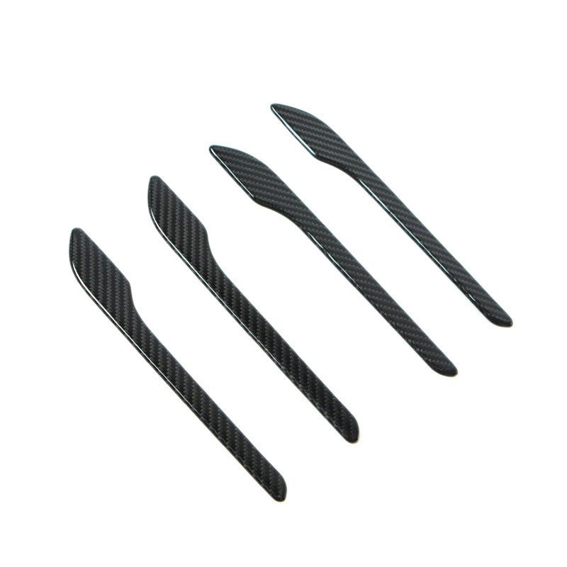 Carbon Fiber Door Handle Protector Covers Tesla Model 3/Y