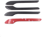 Carbon Fiber Door Handle Protector Covers Tesla Model 3/Y
