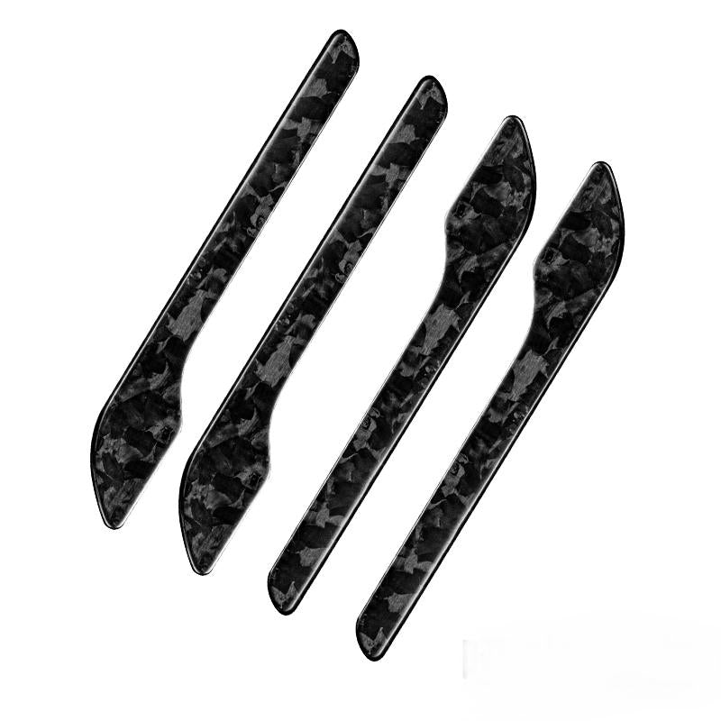 Carbon Fiber Door Handle Protector Covers Tesla Model 3/Y