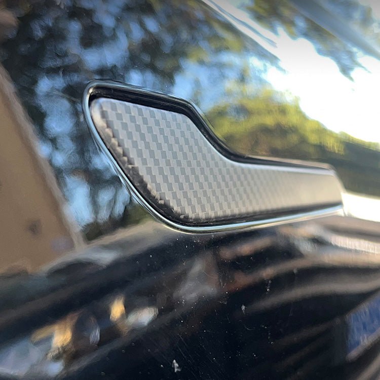 Carbon Fiber Door Handle Protector Covers Tesla Model 3/Y