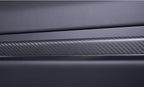 Door Trim Dry Carbon Fiber Overlay for Tesla Model S/X
