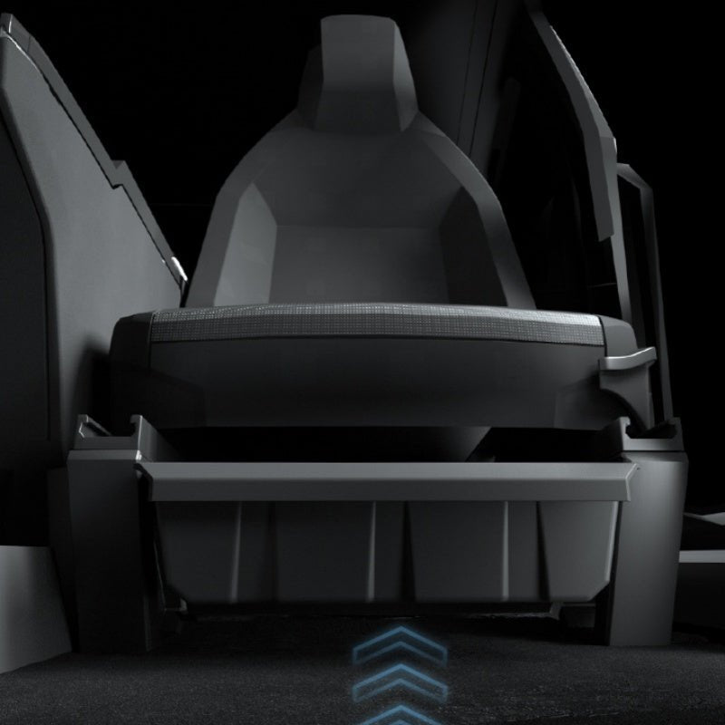 TPE Drawer-Style Under-Seat Organizer for Cybertruck