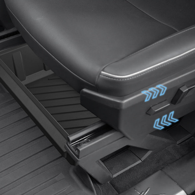 TPE Drawer-Style Under-Seat Organizer for Cybertruck