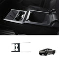 Dry Carbon Fiber Center Console Cup Holder for Tesla Cybertruck