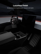 Dry Carbon Fiber Center Console Cup Holder for Tesla Cybertruck
