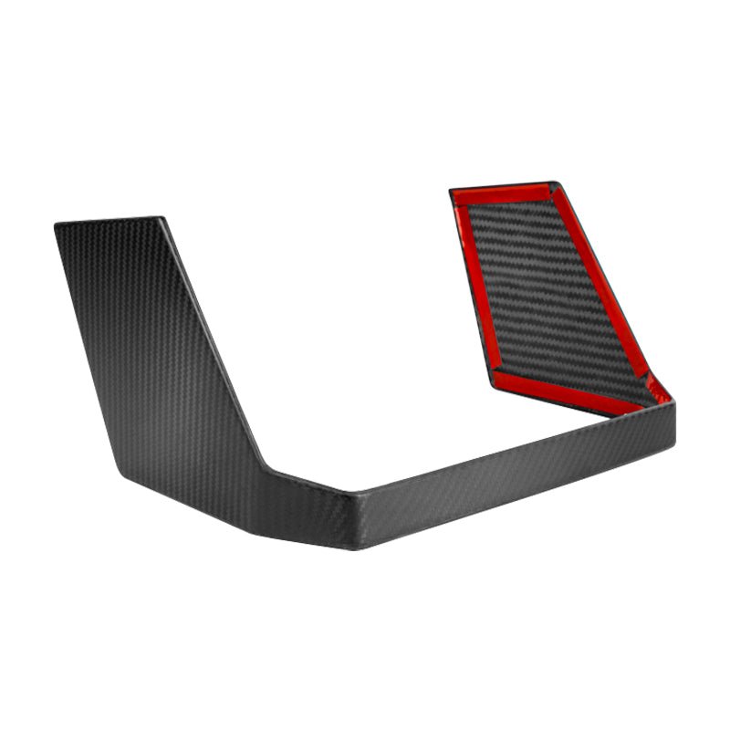 Dry Carbon Fiber Rear Screen Frame Cover / Frame Full Wrap for Tesla Cybertruck