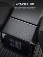 Dry Carbon Fiber Rear Screen Frame Cover / Frame Full Wrap for Tesla Cybertruck
