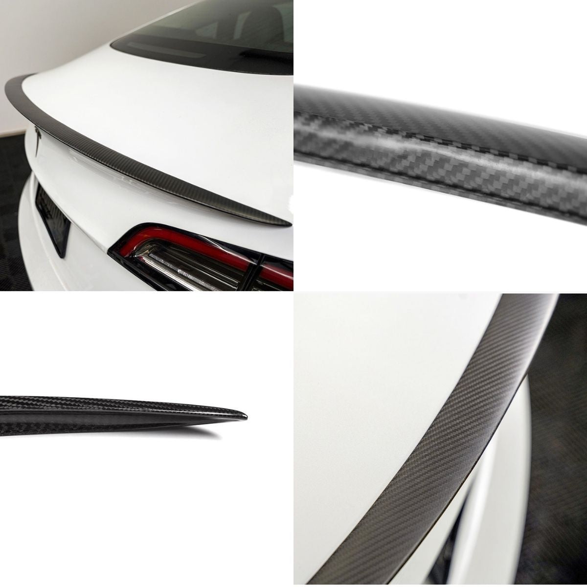 Highland Dry Carbon Fiber Performance Spoiler for Tesla Model 3/Y