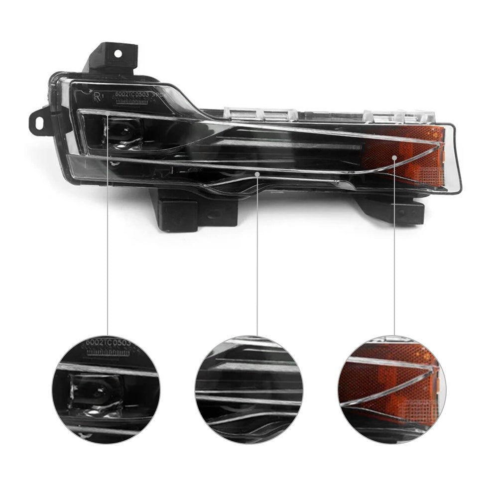 Front Bumper Fog Light Replacement for Model 3/Y