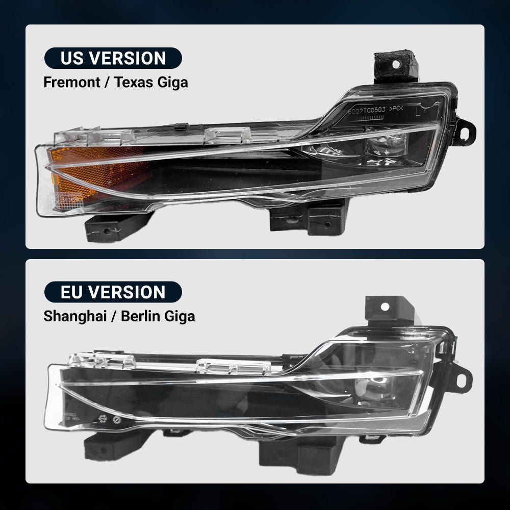Front Bumper Fog Light Replacement for Model 3/Y