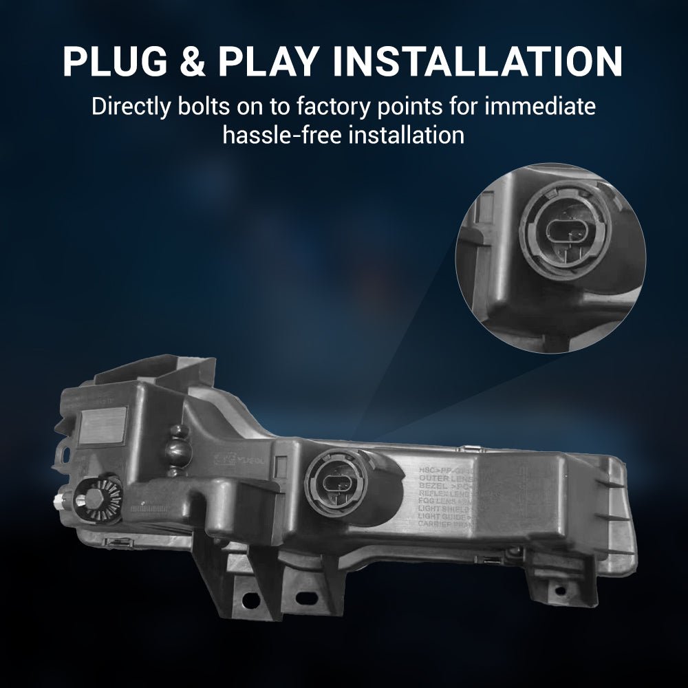 Front Bumper Fog Light Replacement for Model 3/Y