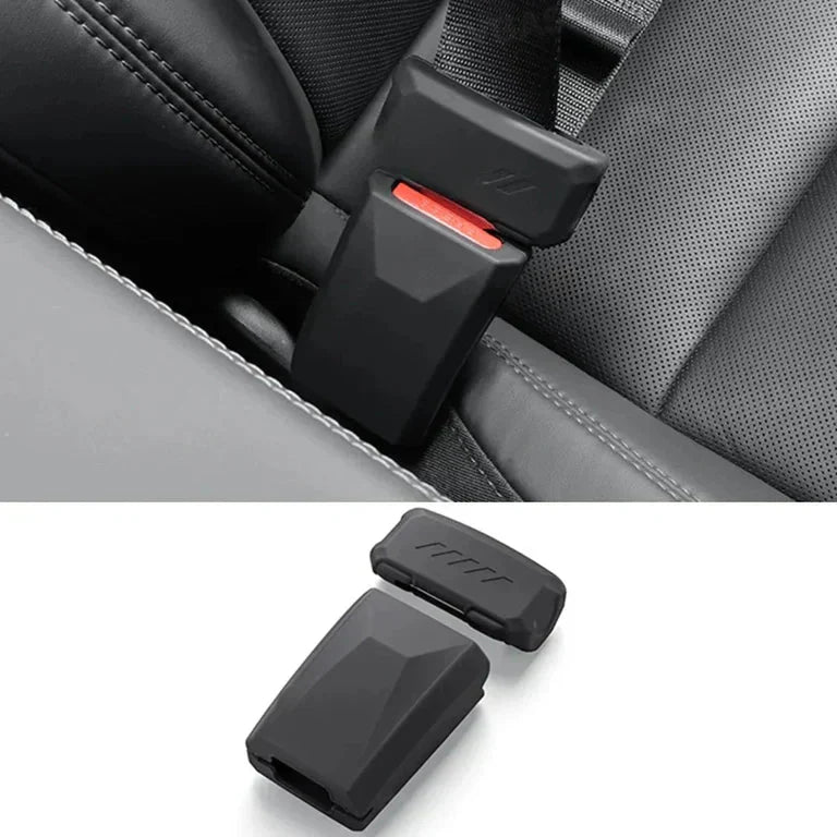 Full-Coverage Silicone Seat Belt Buckle Cover for Model Y Juniper / Model 3 Highland / Model YL