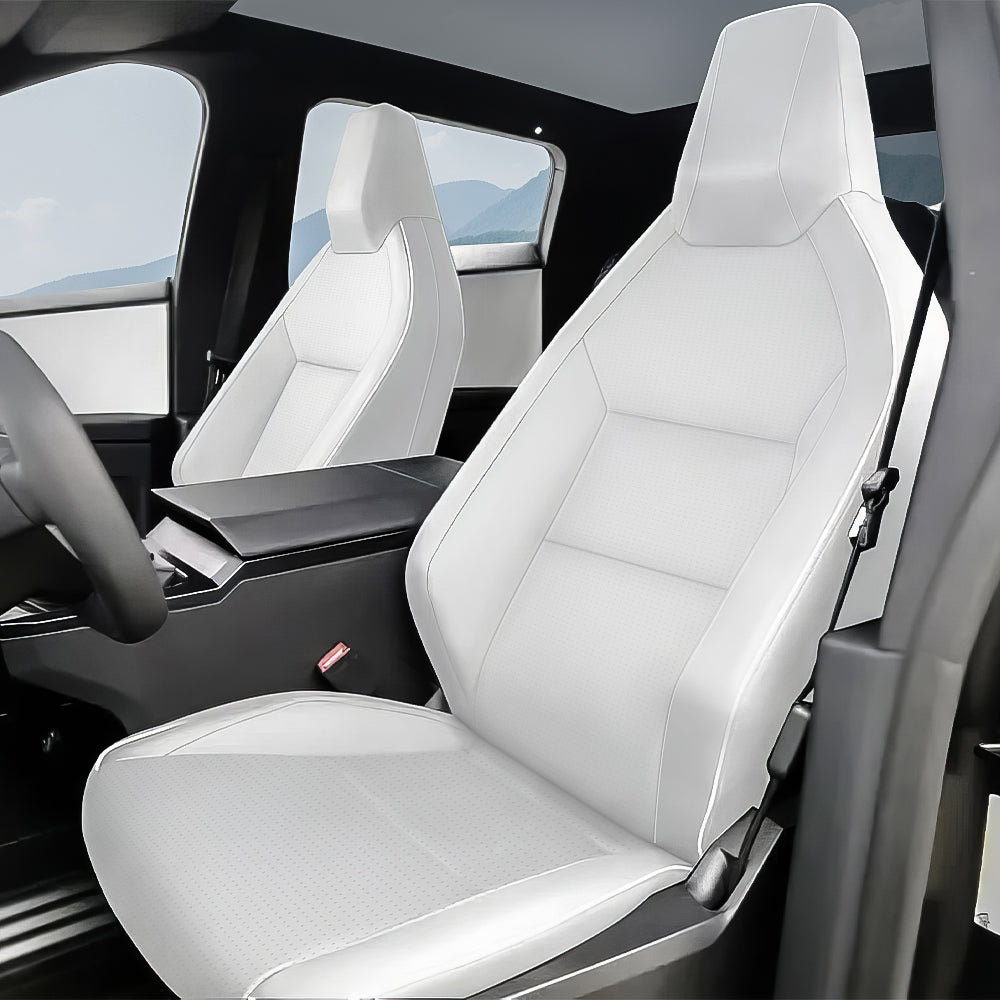 Full Leather Seat Covers for Tesla Cybertruck (10 PCS)