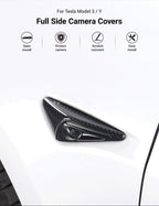 Tesla Model 3/Y Full Carbon Fiber Side Camera Covers