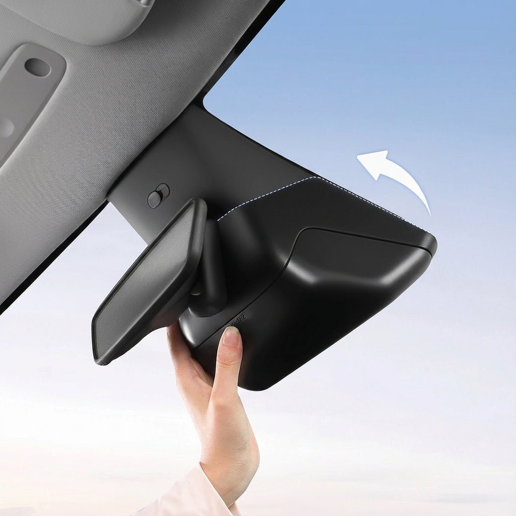 Hidden Sunglass  Storage for Model Y Juniper 2025+| Flocked ABS Storage Box