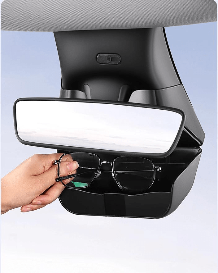Hidden Sunglass  Storage for Model Y Juniper 2025+| Flocked ABS Storage Box