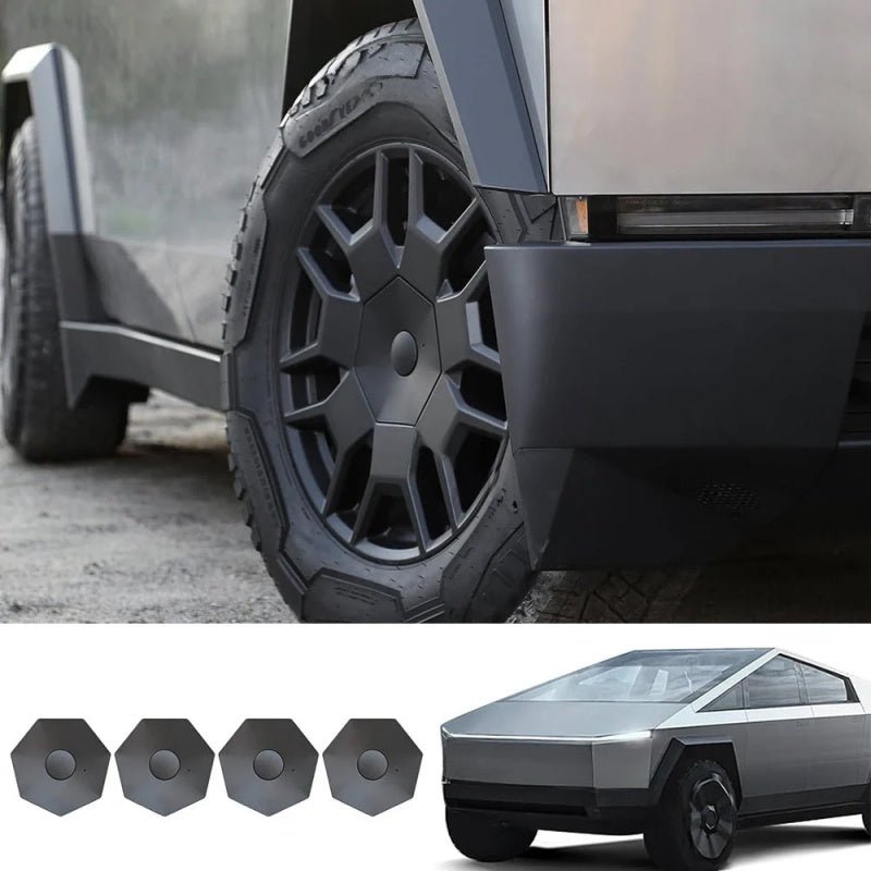 Center Hub Caps for 20" Cyber Wheels for Tesla Cybertruck (4pcs)